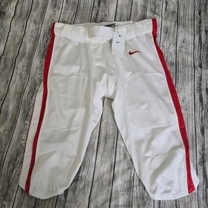 Nike Vapor Pro Football Pants Men's Size XL CI3771-09 White Red New with Tag NWT